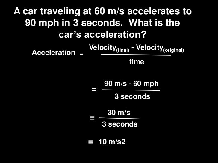 A Car Traveling At M S Accelerates A Car Traveling At M S Accelerates