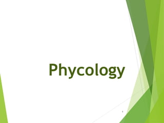 Phycology
1
 