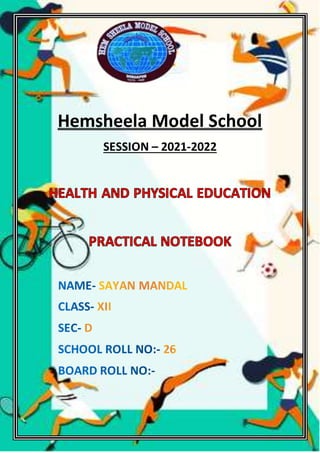 Page 1 of 43
Hemsheela Model School
SESSION – 2021-2022
 
