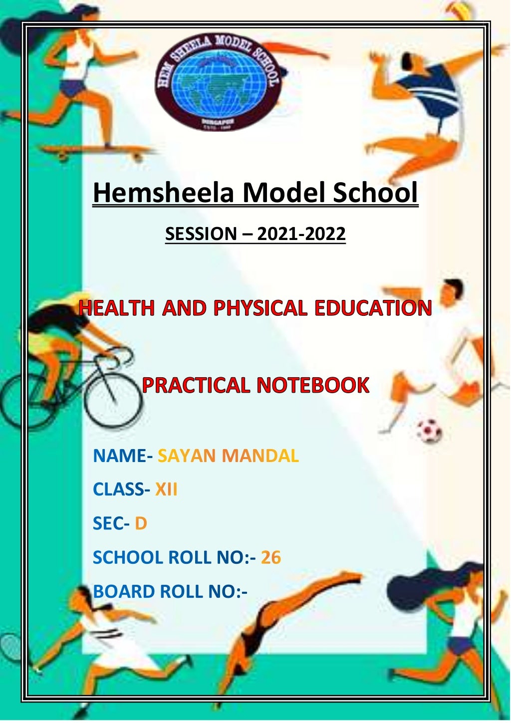 project of physical education class 12