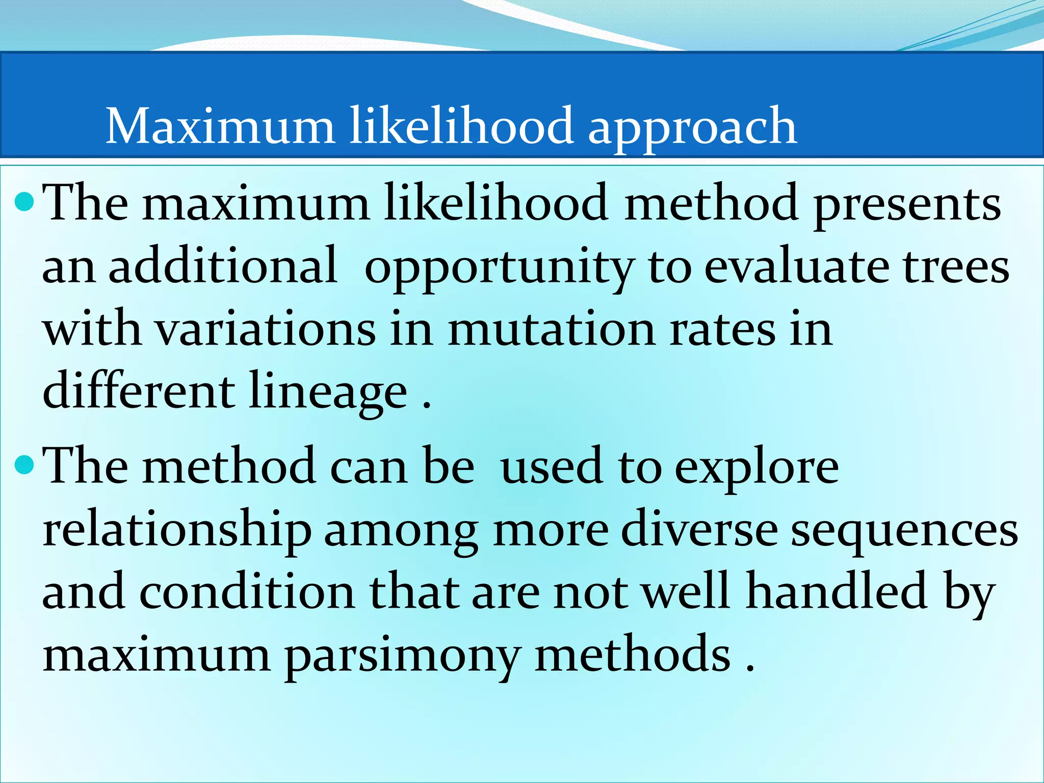 Phylogenetic tree and its construction and phylogeny of | PPTX