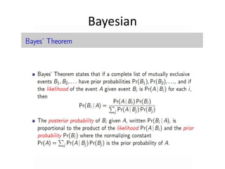 Bayesian
 