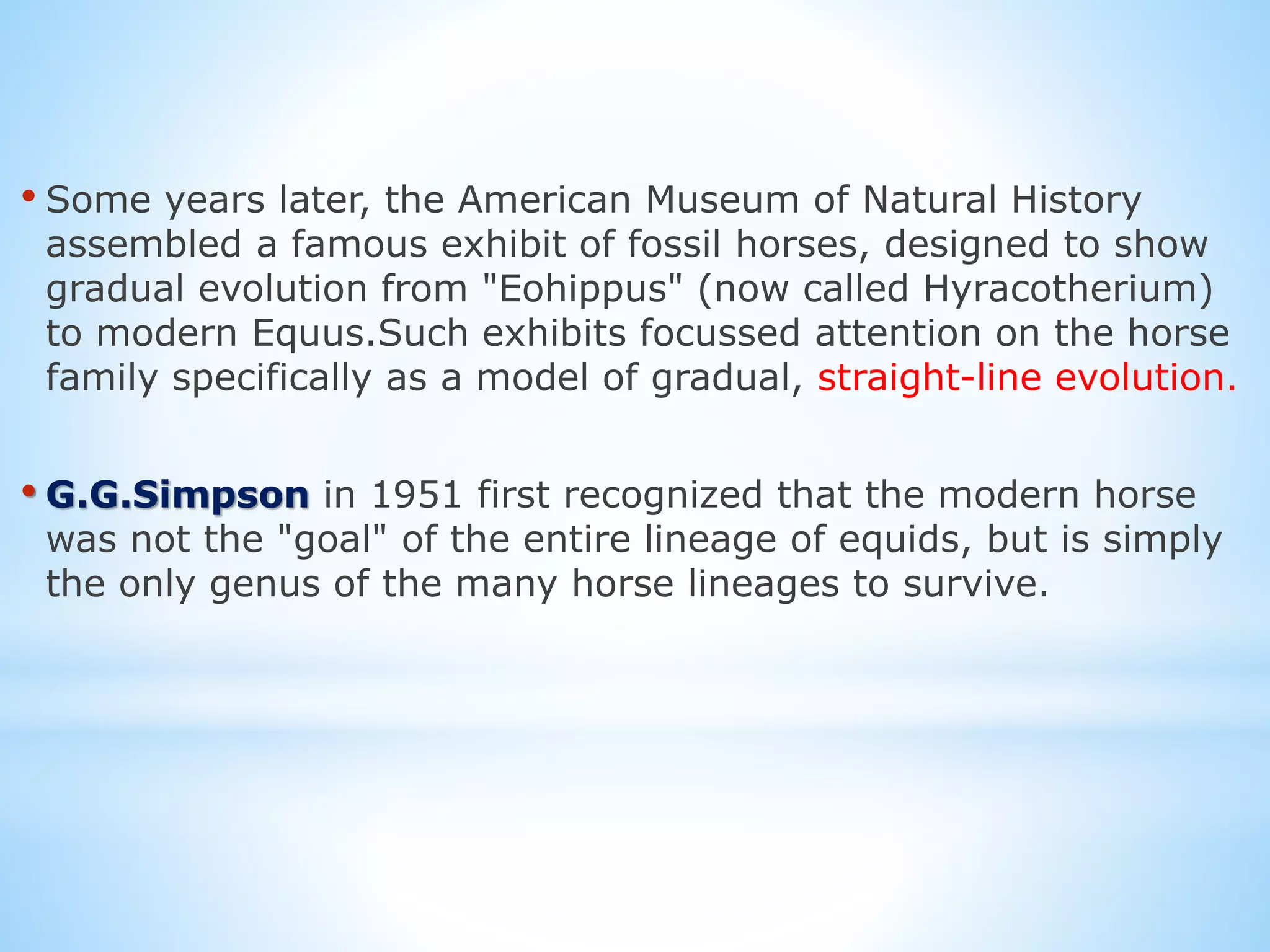 Phylogeny of horse | PPTX