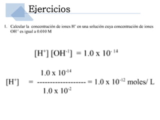 Ejercicios
 