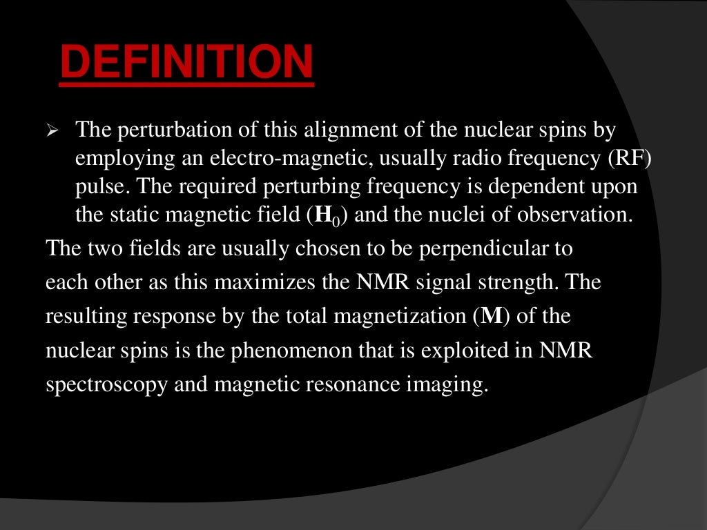 NUCLEAR RESONANCE