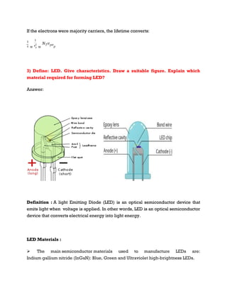 Review of Semiconductor PhysicsSe Semiconductor Light Emitting Diodes ...