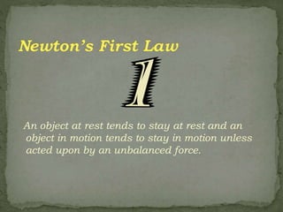 ppt on newton laws