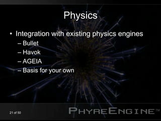 PhyreEngine The new hotness | PDF