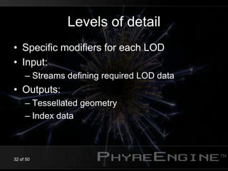 PhyreEngine The new hotness | PDF