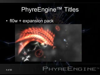 PhyreEngine The new hotness | PDF