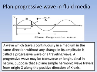 Wave motion bsc | PPTX