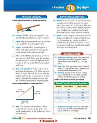 Physics Work and simple machines | PDF