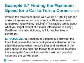 PHYS101 Ch06 lecture.pdf Physics 6 circular motion | PDF