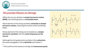 String Oscallator Phys103-L1.pdf wave motion time frequency | PDF