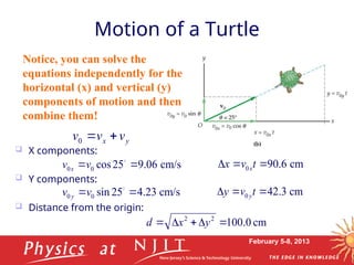 Motion in Two Dimensions - Scalars and Vectors | PPT