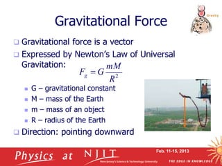 Weight Direction Phys111_lecture04.ppt