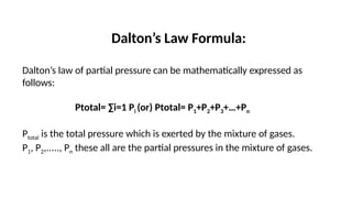 P2 Formula Physcial Chemistry Lecture 3.pptx CHEMIISTRY RELATED | PPTX