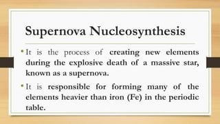 Np Process Supernova PhySci Lesson 1.2- Formation of Heavier Elements.pptx