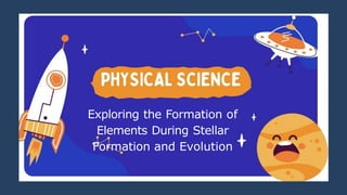 Exploring Element Formation in Stellar Evolution and Laboratory ...