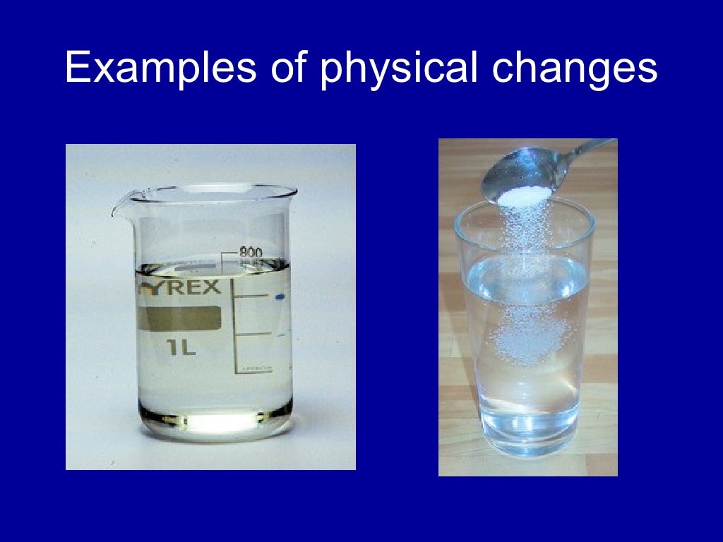 Physical And Chemical Change