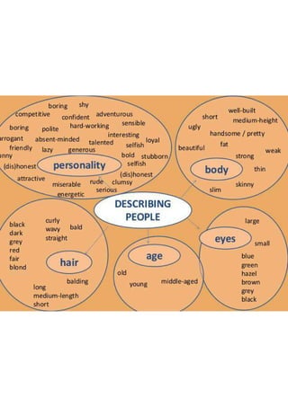 Physical description-vocabulary