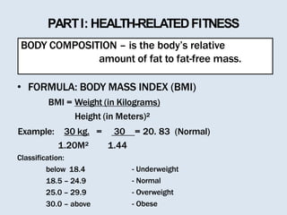 Physical fitness-tests-presentation-1 | PPTX