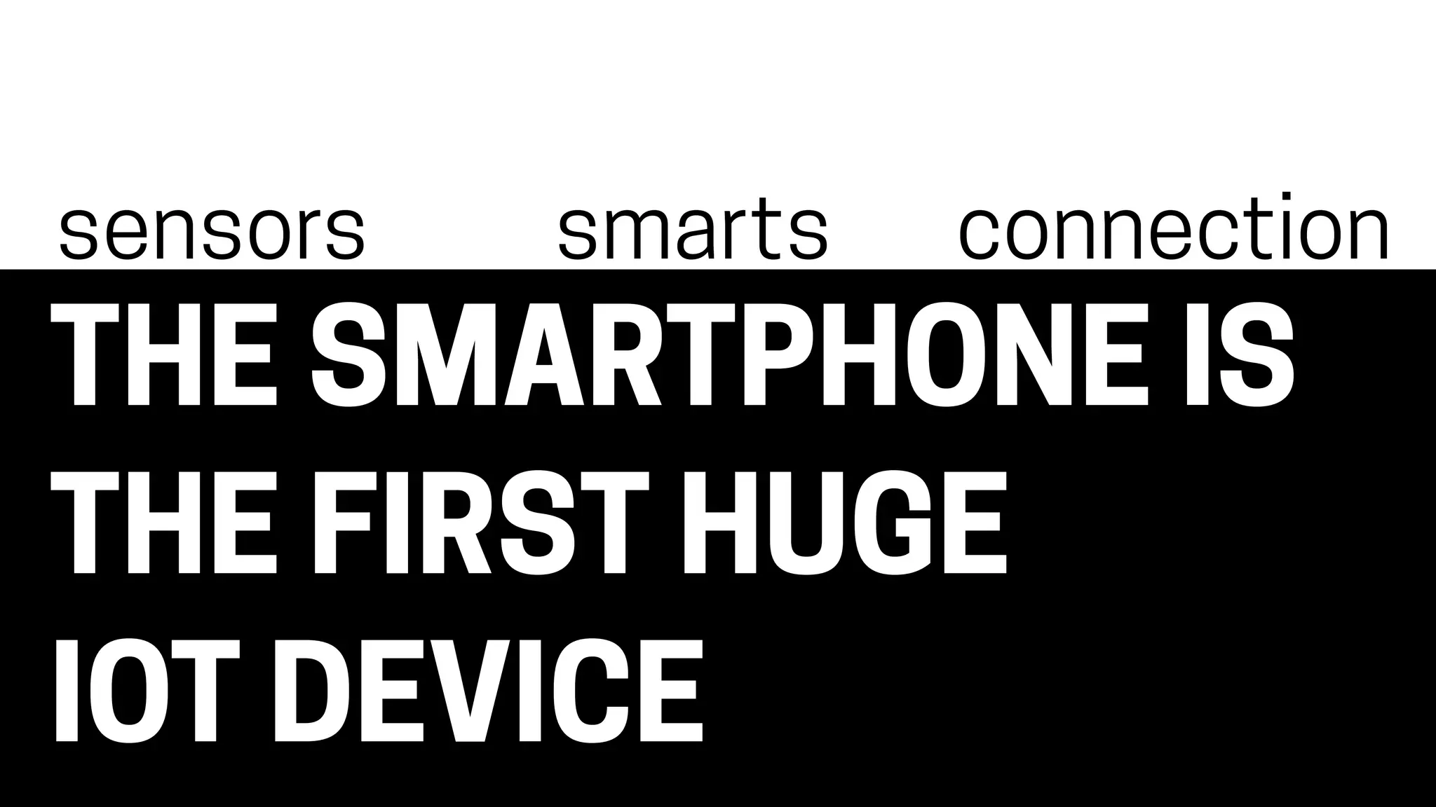 SENSOR INPUT
TO WEB SERVICES
the web gets physical
1.
 