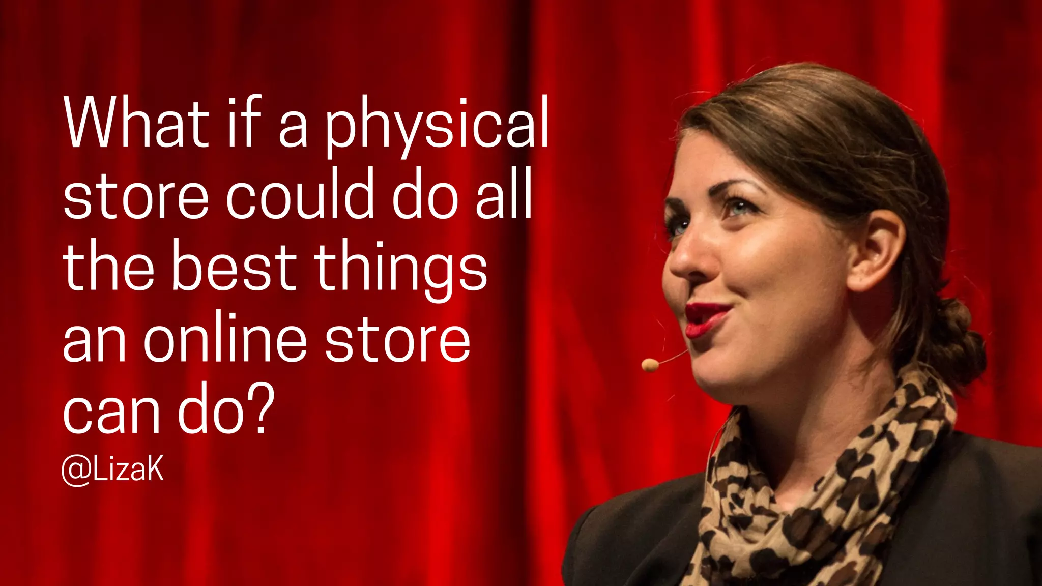 YOU COULD TOUCH
A PRODUCT
TO GET ITS INFO
@LizaK asks: what if...
 