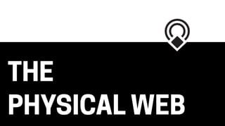 DO THIS TODAY
physical-web.org
 
