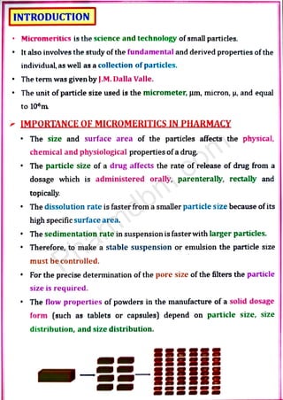 Physical Pharmaceutics Ii Unit 4 Pdf 4th Sem Pdf