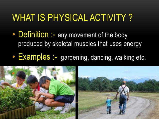 inactive physical activity definition