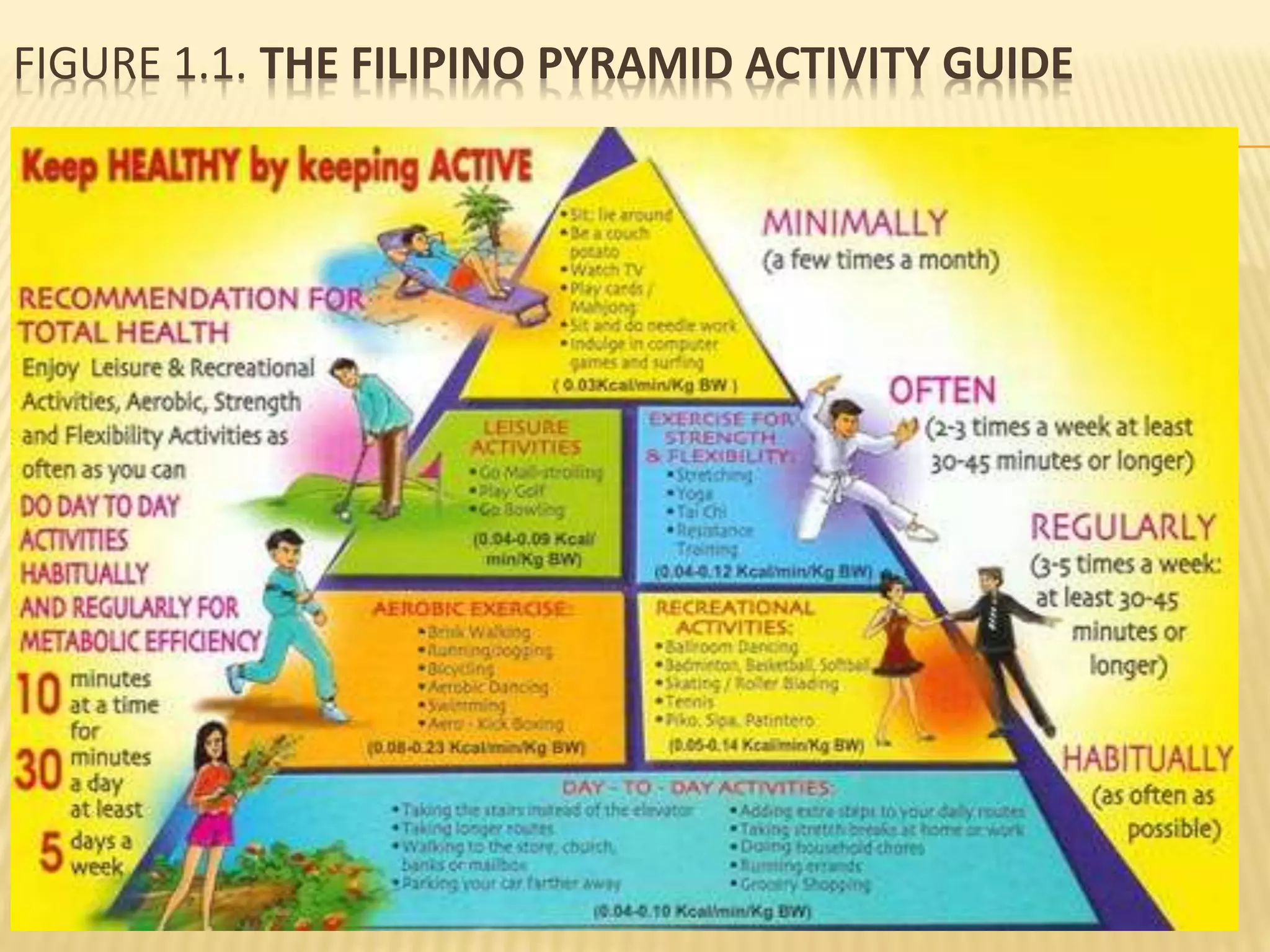 FIGURE 1.1. THE FILIPINO PYRAMID ACTIVITY GUIDE
 