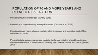 How much physical activity do older adults need?