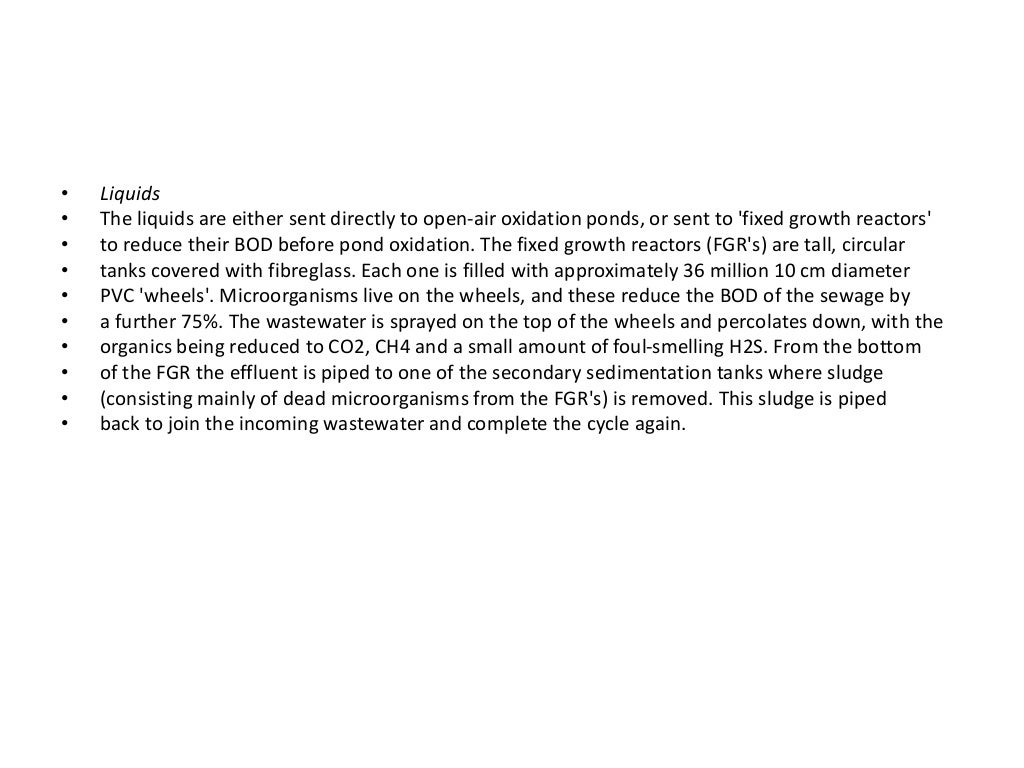 Physical and biological treatment of sewage lecture 1 of 2