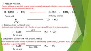 Comprehensive Overview of Carboxylic Acids: Properties and Reactions | PPTX