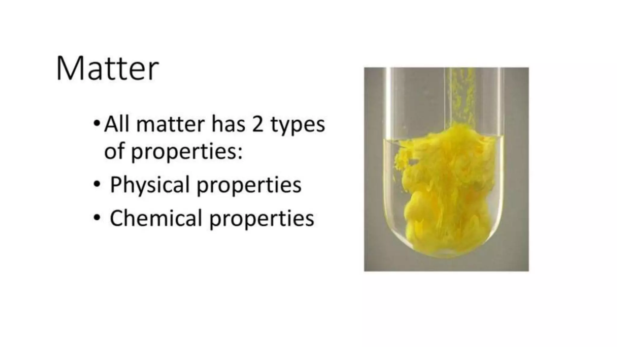 Physical and chemical properties of matter | PPT