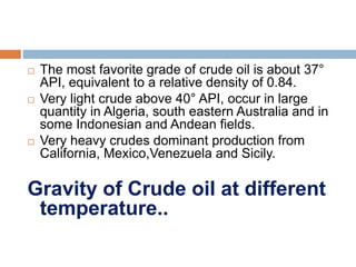 Physical and chemical properties of petroleum | PPTX