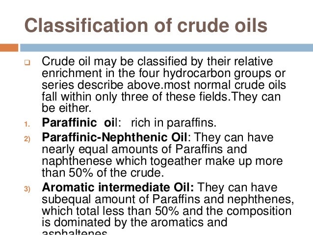 Physical And Chemical Properties Of Petroleum