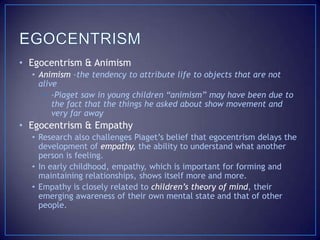 Physical and cognitive development in early childhood | PPTX