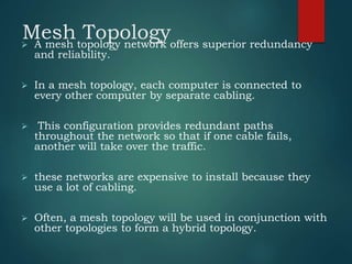 Physical and logical topologies in computer network and client server ...