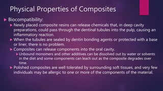 Physical and Mechanical Properties of Composites | PPT