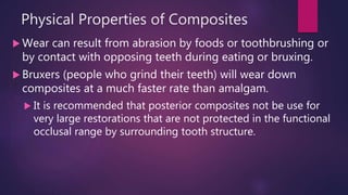 Physical and Mechanical Properties of Composites | PPTX