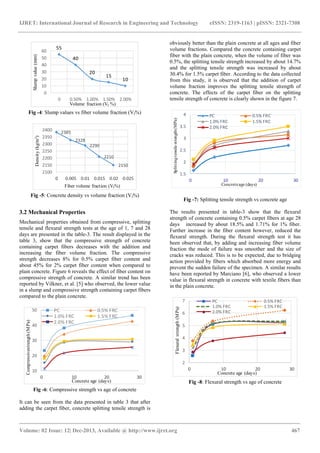 Physical and mechanical properties of concrete | PDF