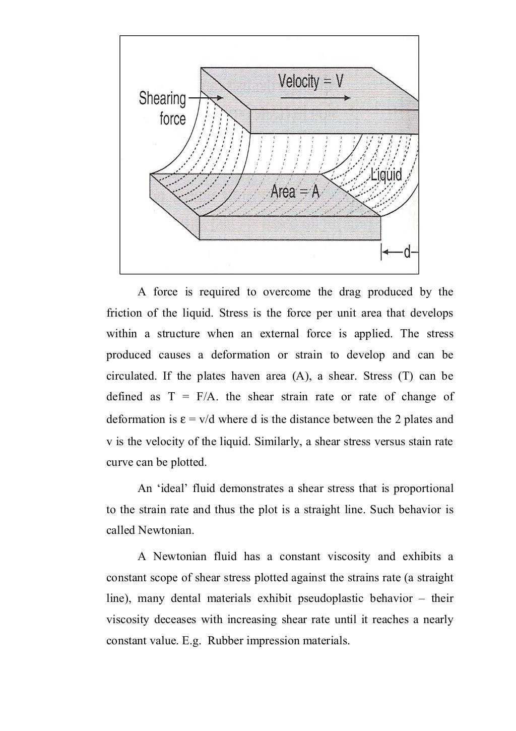 Physical and mechanical properties of dental material