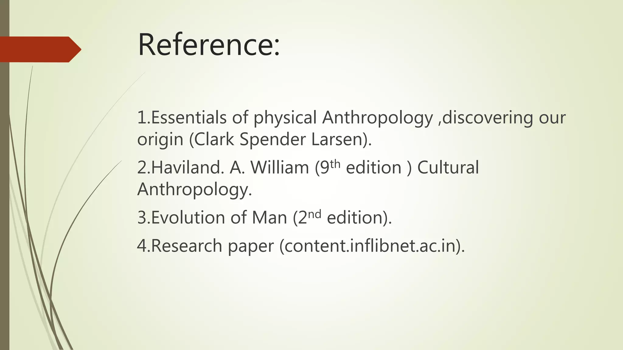 Anthropology | PPTX