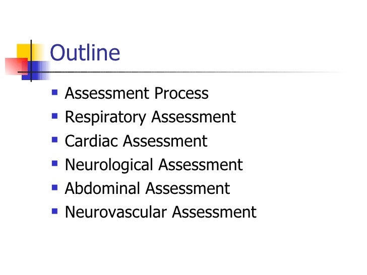 physical assessment neurovascular assessment