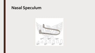Nasal Speculum
 