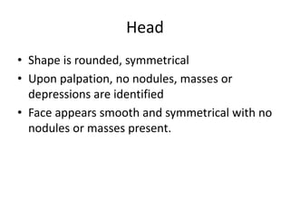 PHYSICAL ASSESSMENT.pptx fundamental of nursing | PPTX