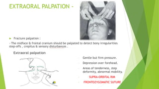 PHYSICAL ASSESSMENT OF A TRAUMA PATIENT PRESSENTING WITH acute injury ...