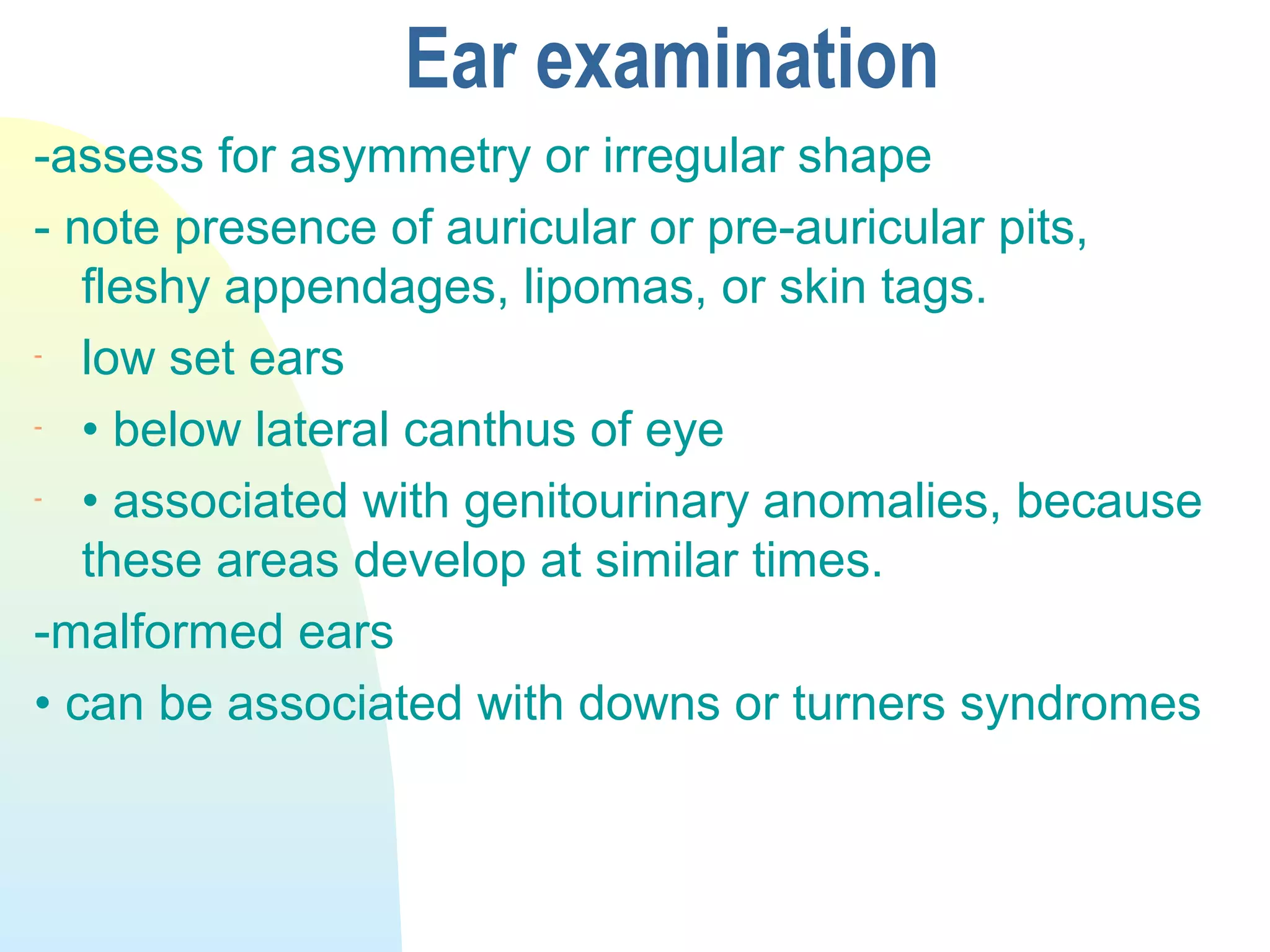 Physical assessment of the neonate | PPT